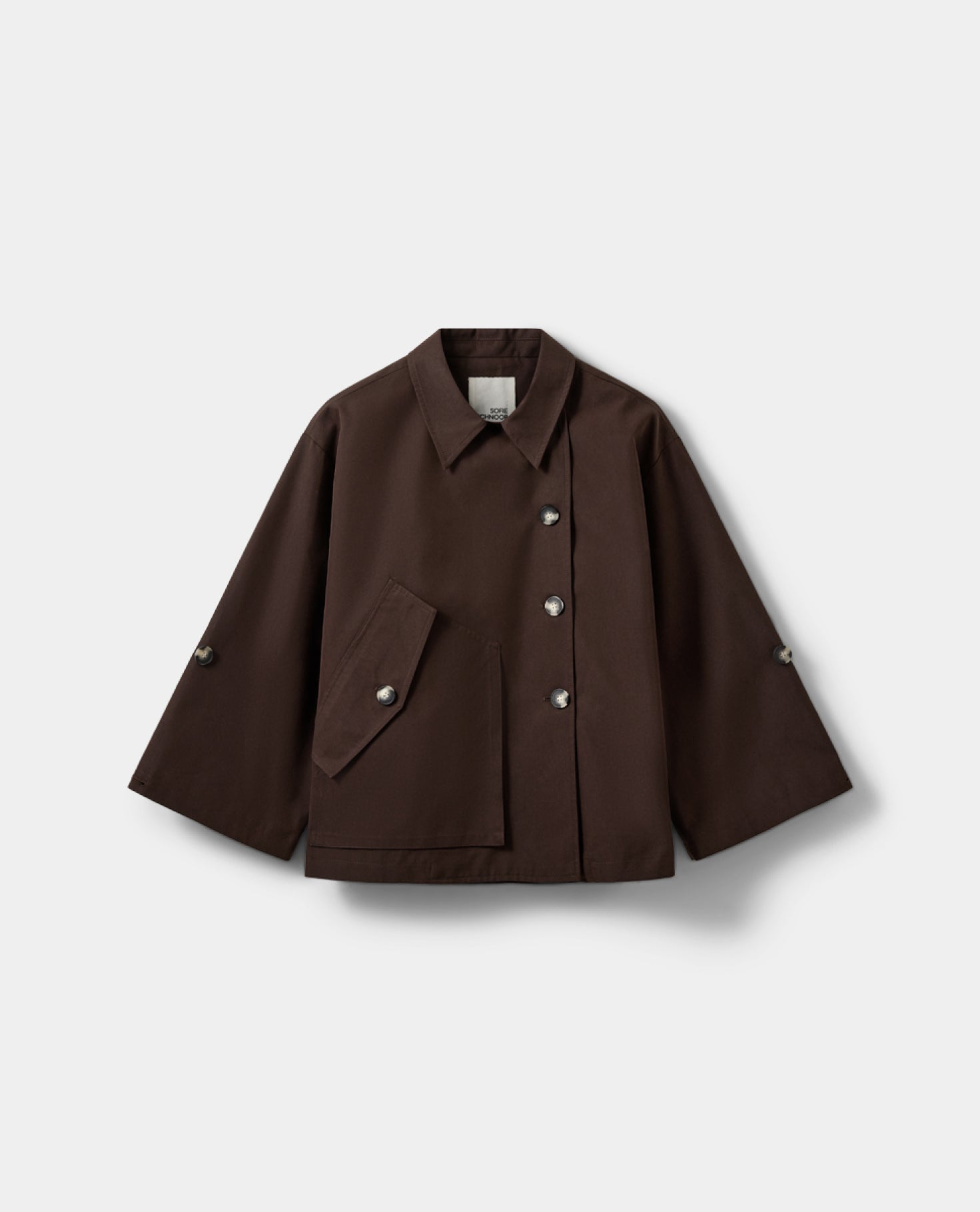 Sofie Schnoor WOMEN AGATHASW JACKET Jacket 7025 Dark brown