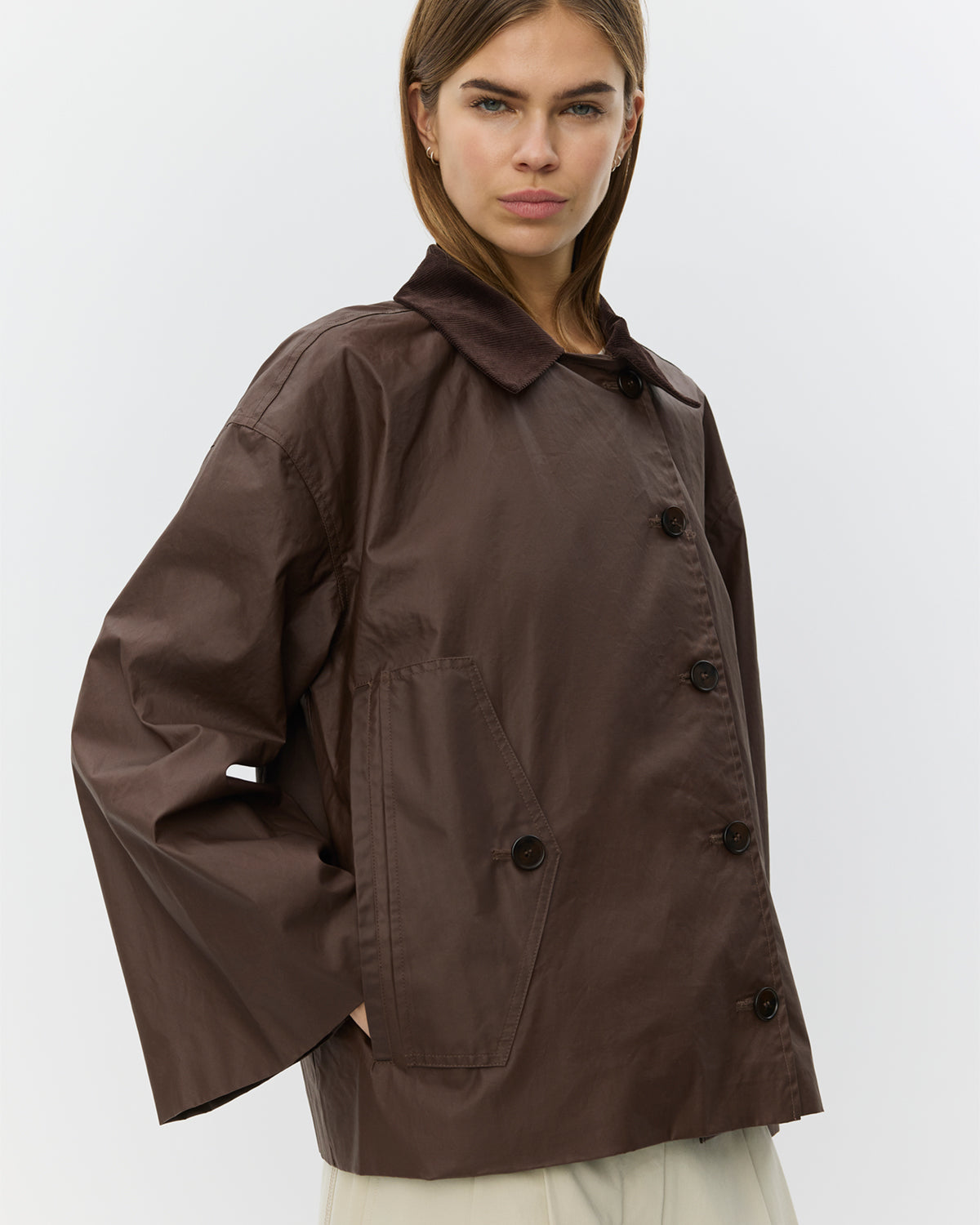 Sofie Schnoor WOMEN AGATHASW JACKET Jacket 7025 Dark brown