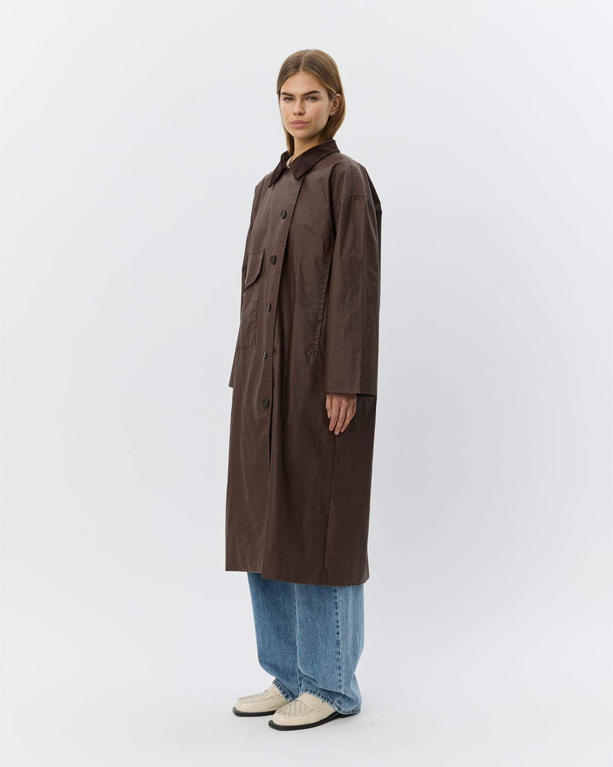 Sofie Schnoor WOMEN AGNESSW COAT Coat 7025 Dark brown