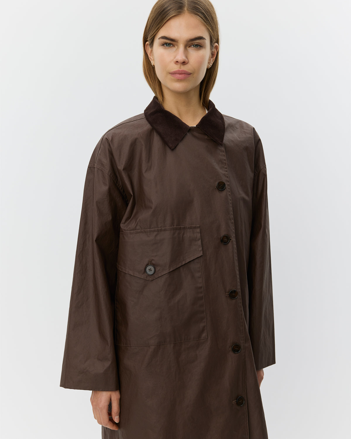 Sofie Schnoor WOMEN AGNESSW COAT Coat 7025 Dark brown