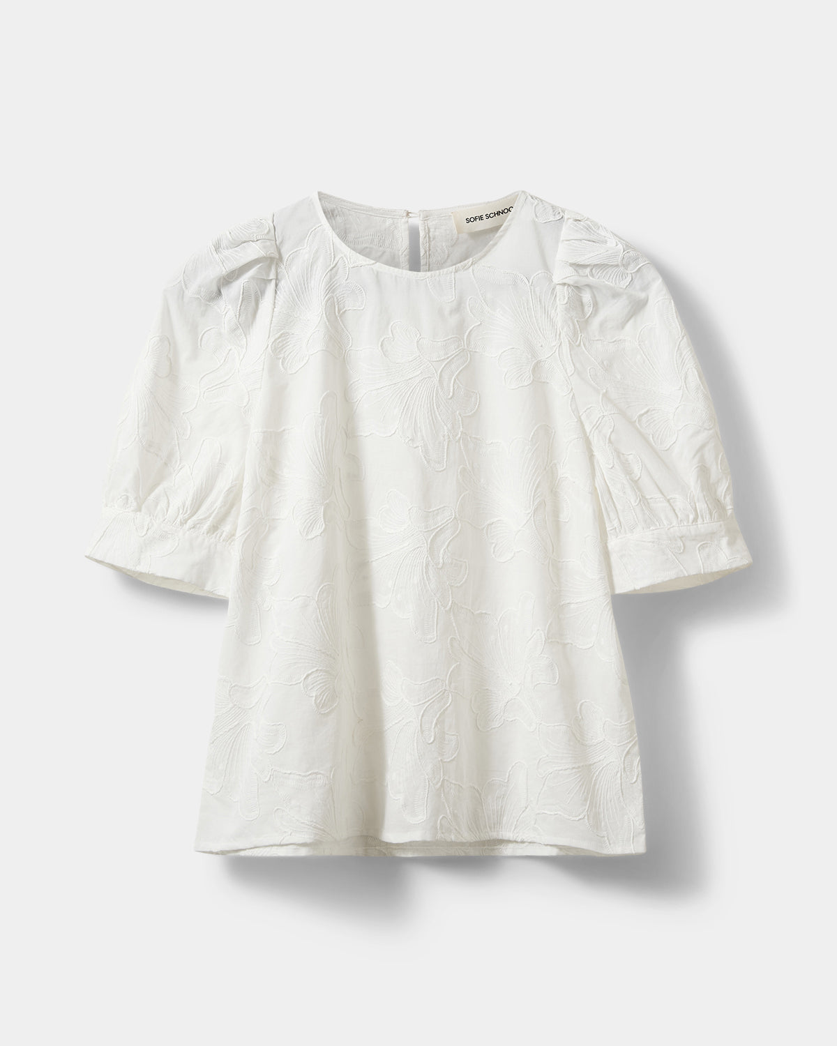 Sofie Schnoor WOMEN AHLIASW PUFF SLEEVE BLOUSE Blouse 0100 White