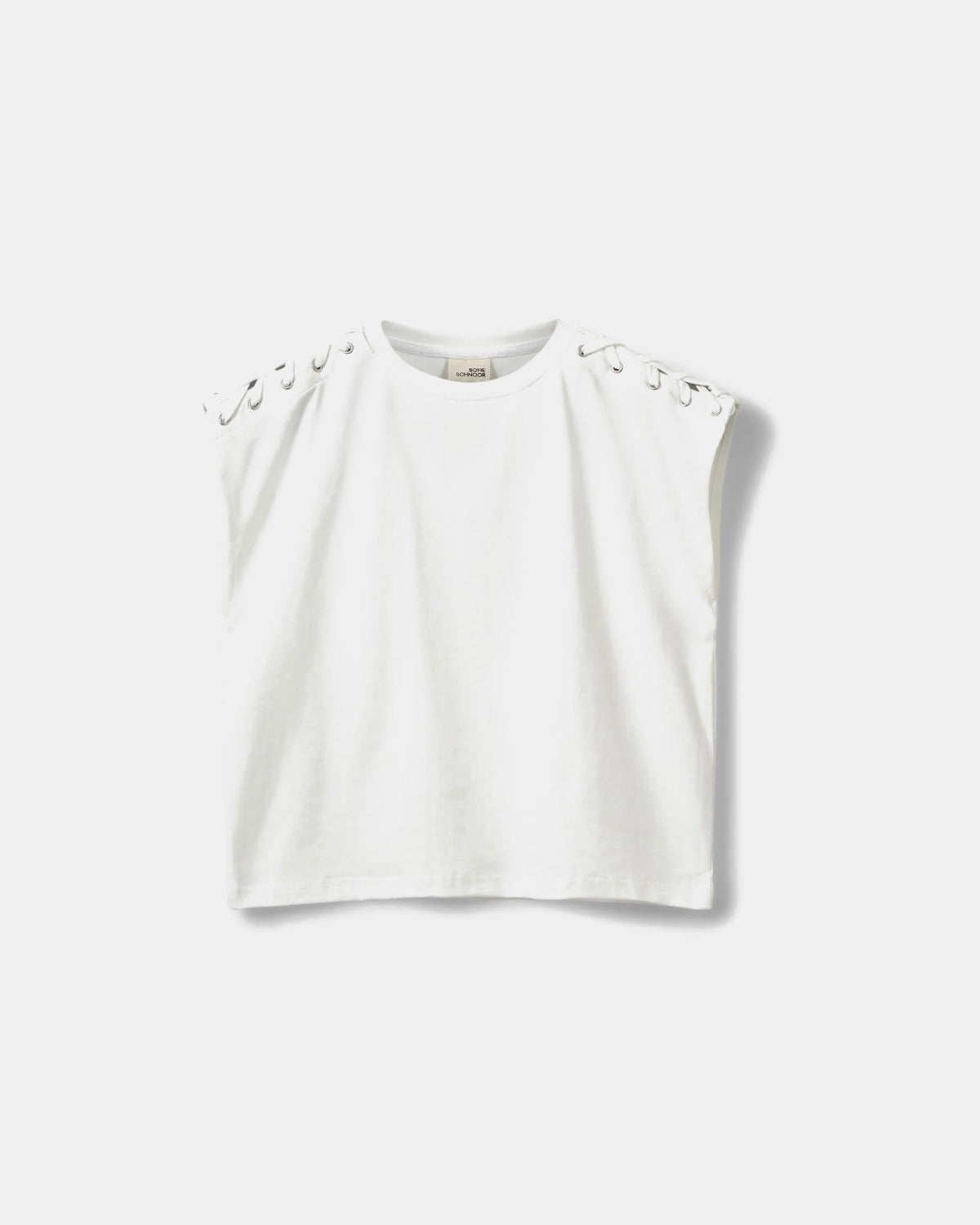 Sofie Schnoor YOUNG ALEIDSY TOP T-shirt 0101 Off white