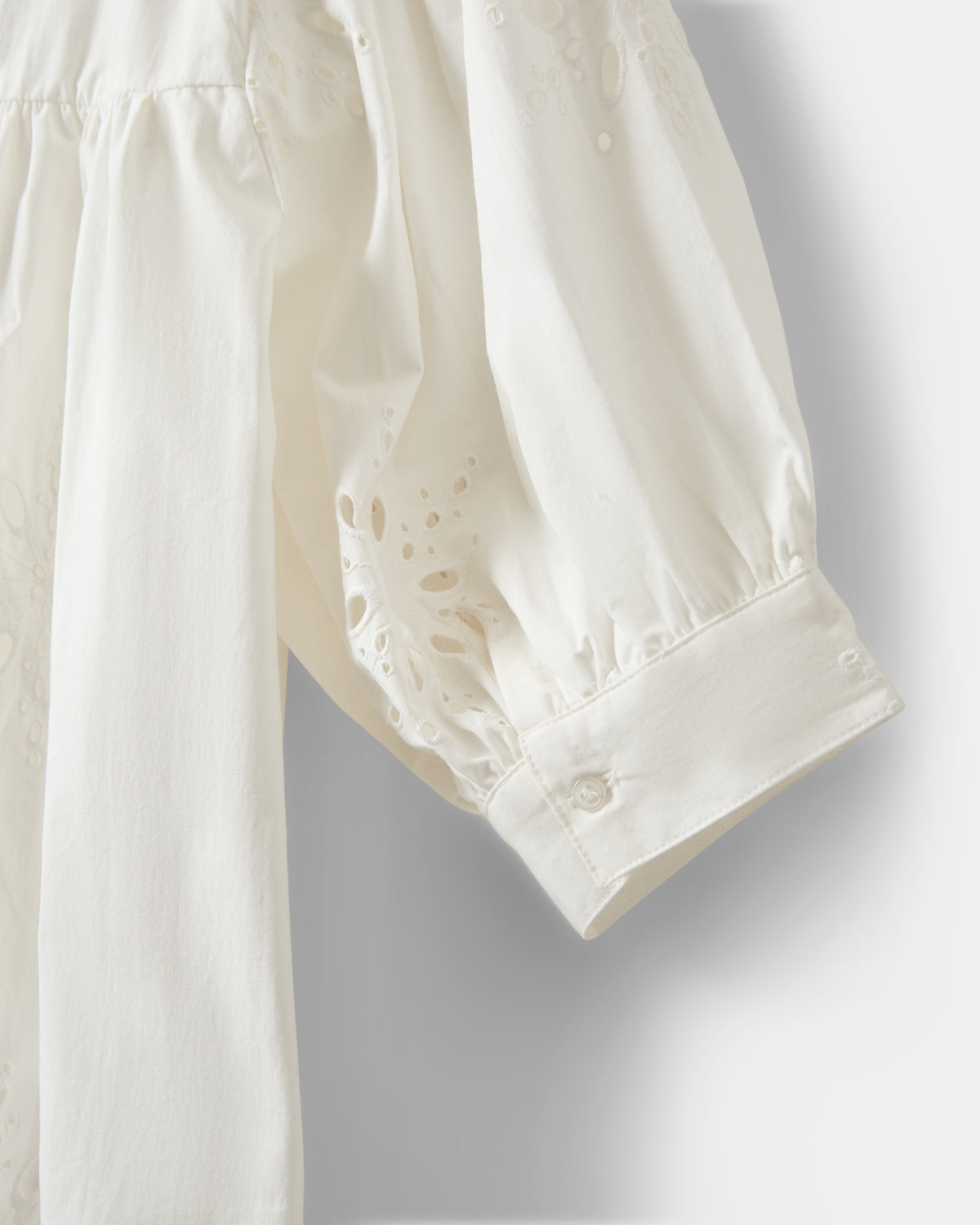 Sofie Schnoor WOMEN ALESSIASW BRODERIE ANGLAISE SHIRT Shirt 0124 Snow white