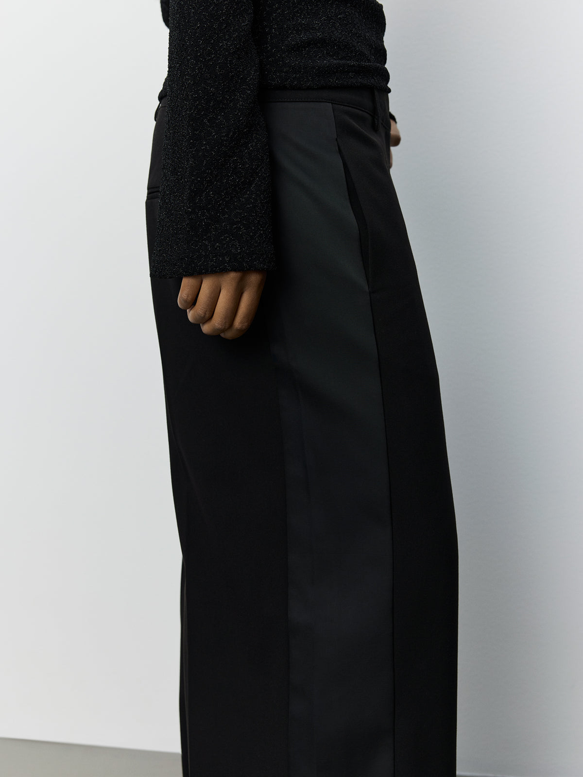 Sofie Schnoor WOMEN ALIKASW TUXEDO TROUSERS Trousers 1000 Black
