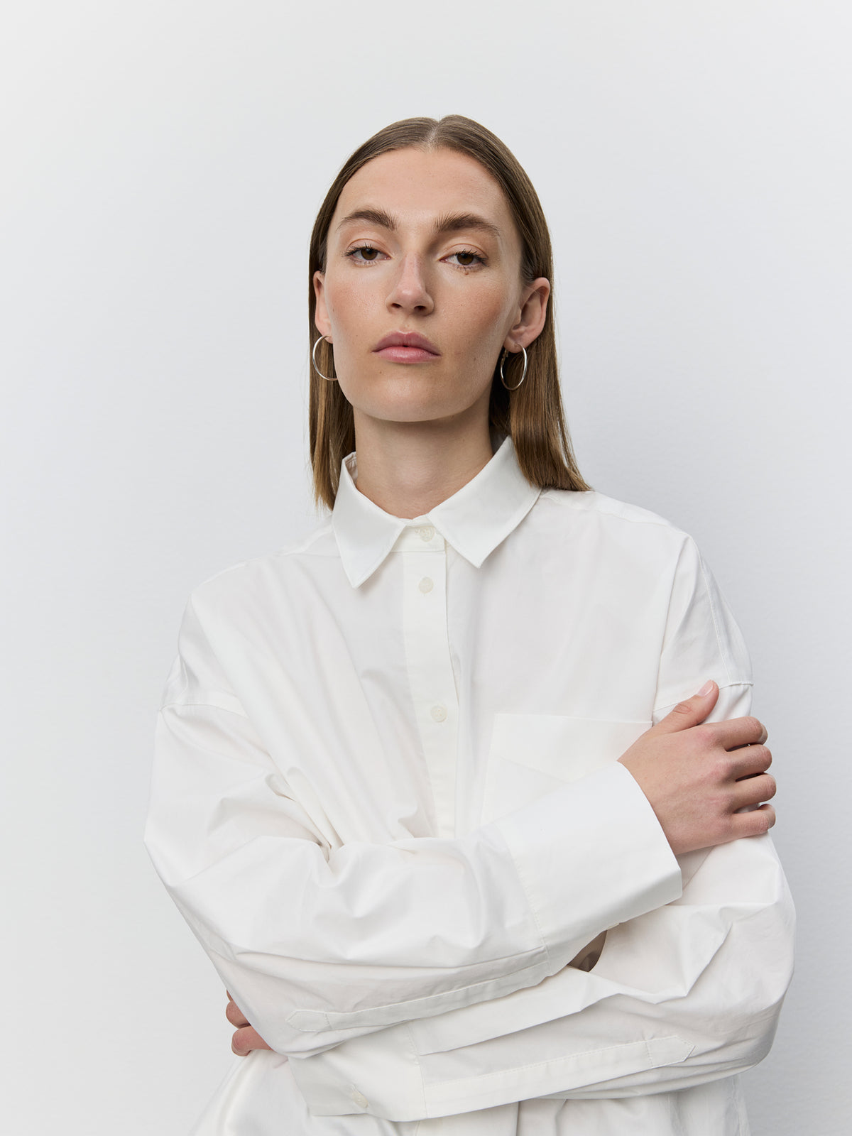 Sofie Schnoor WOMEN ALINASW OVERSIZED SHIRT Shirt 0105 White