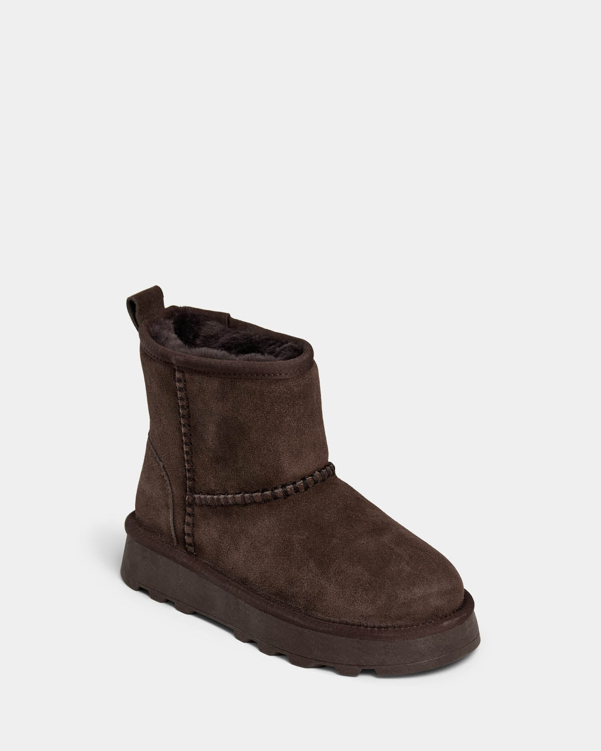 Sofie Schnoor WOMEN ALLIESW TEDDY BOOT Teddy boot 7017 Dark brown