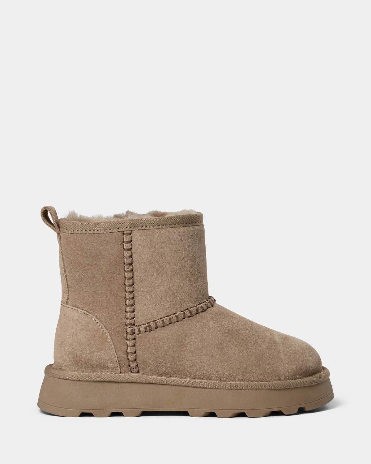 Sofie Schnoor WOMEN ALLIESW TEDDY BOOT Teddy boot 7155 Nougat Brown