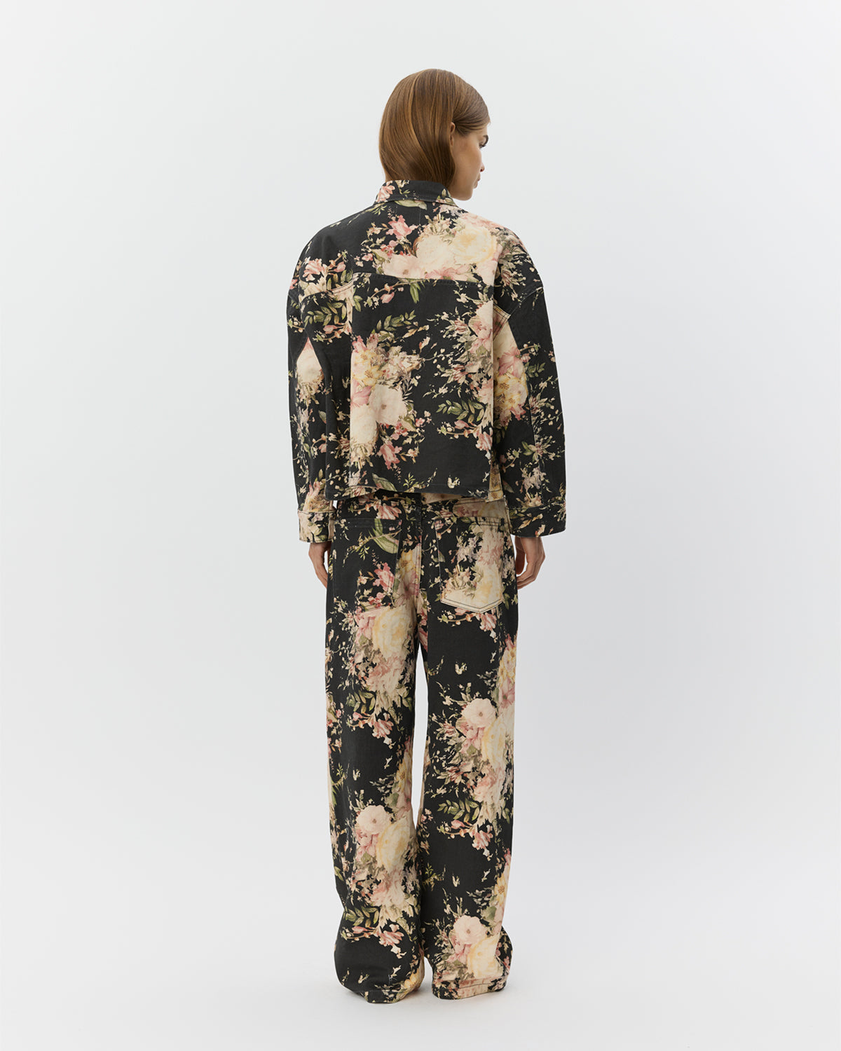 Sofie Schnoor WOMEN AMAYASW BOXY DENIM JACKET Jacket 9069 Flower mix