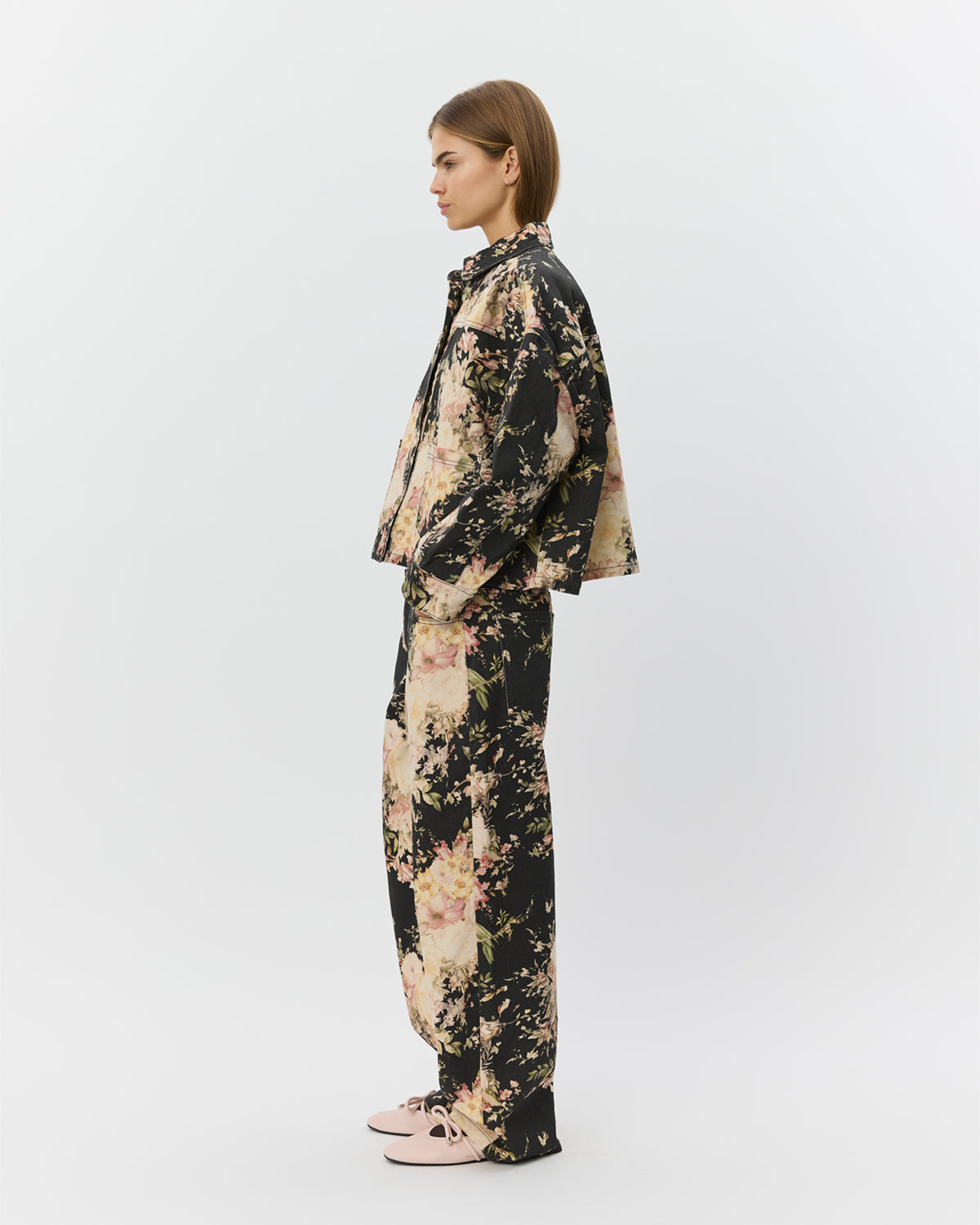Sofie Schnoor WOMEN AMAYASW BOXY DENIM JACKET Jacket 9069 Flower mix