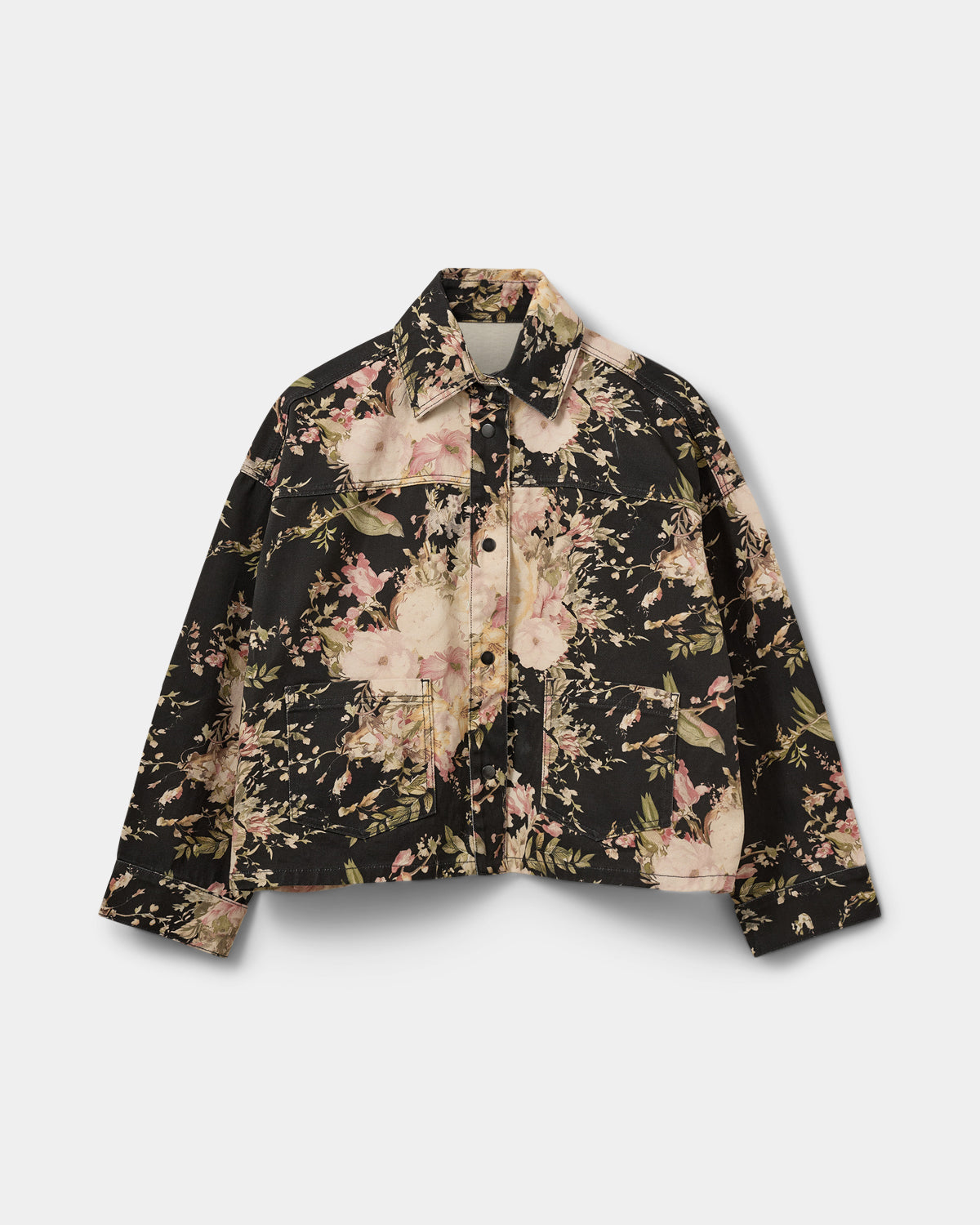 Sofie Schnoor WOMEN AMAYASW BOXY DENIM JACKET Jacket 9069 Flower mix