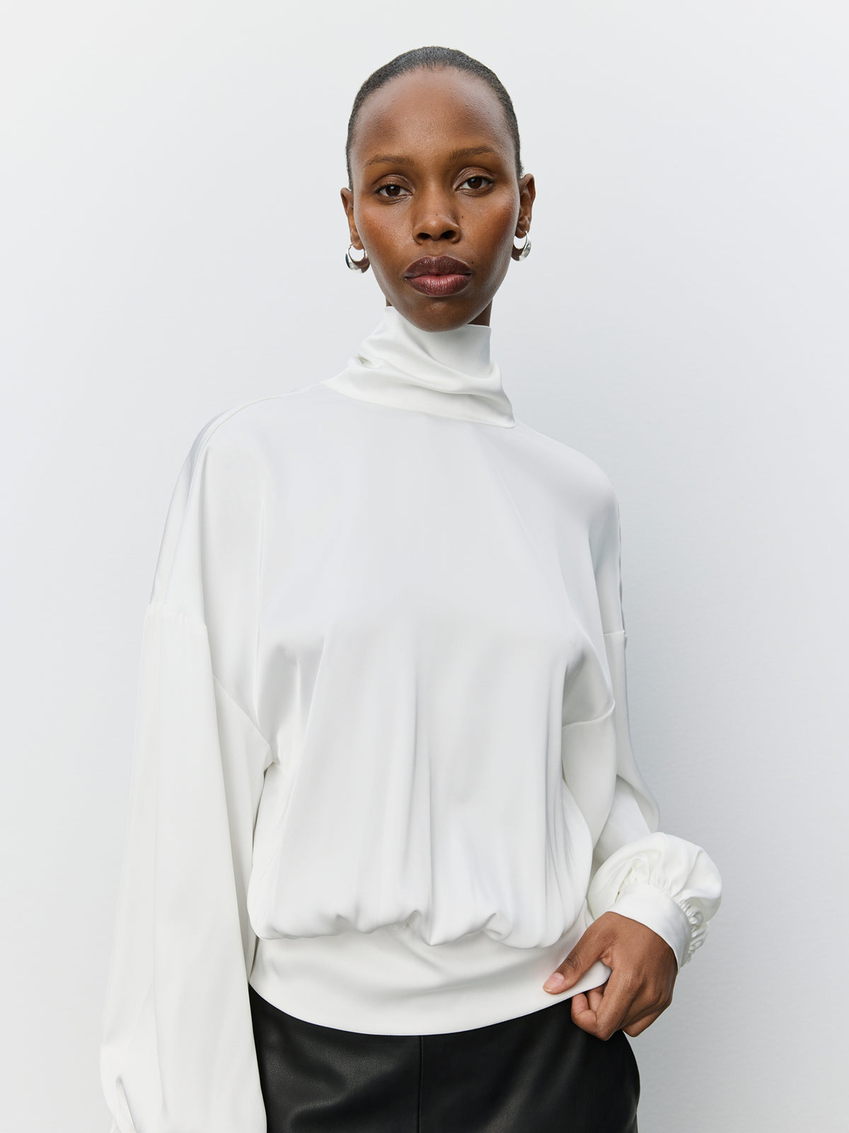 Sofie Schnoor WOMEN AMBERSW SATIN BLOUSE Blouse 0101 Off white