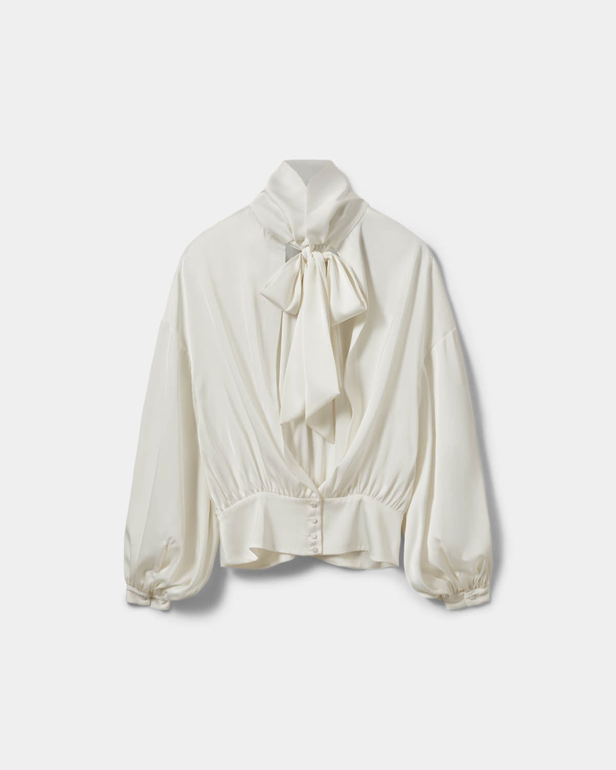 Sofie Schnoor WOMEN AMBERSW SATIN BLOUSE Blouse 0101 Off white