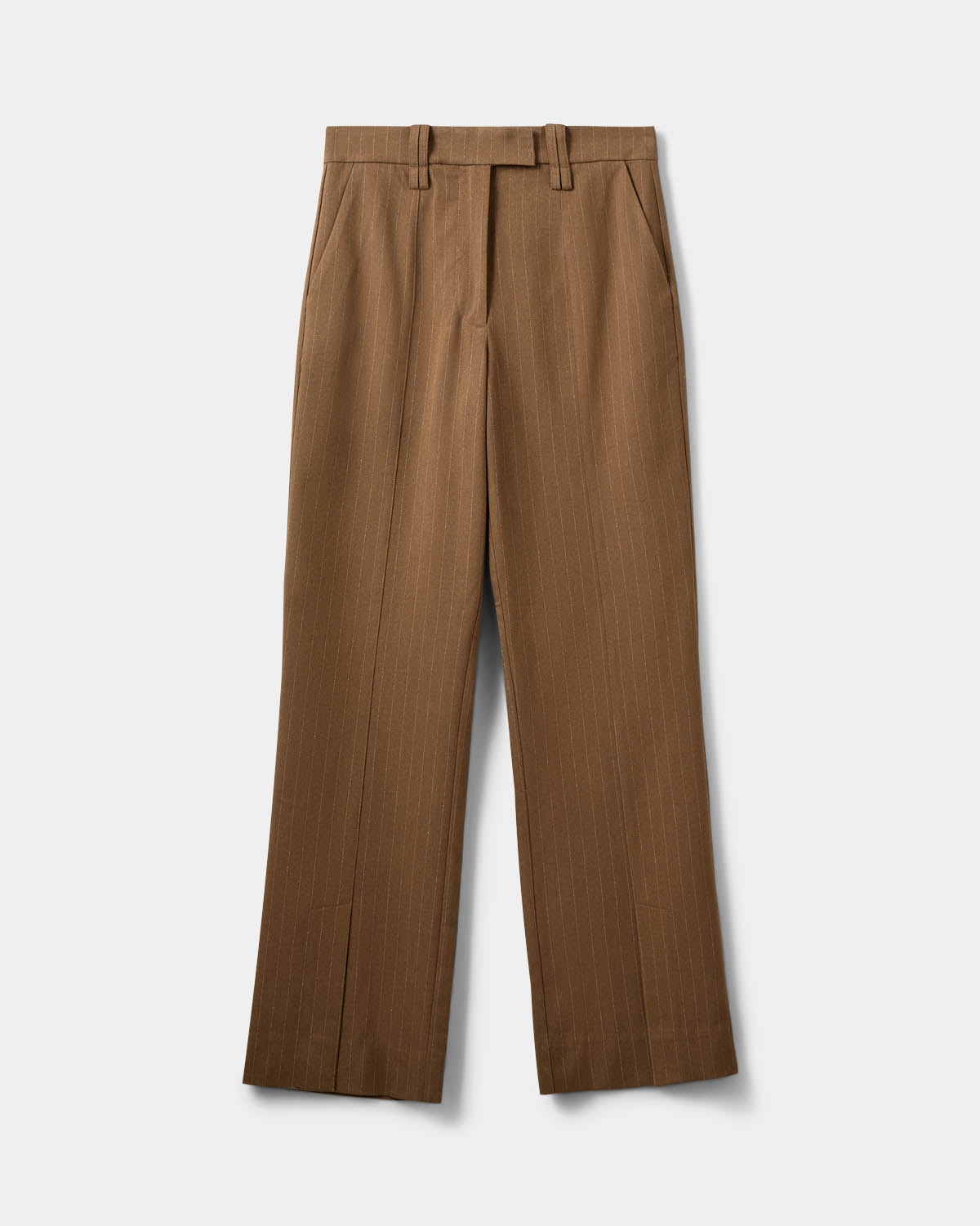 Sofie Schnoor WOMEN AMILASW PINSTRIPE TROUSERS Trousers 7164 Maple Brown