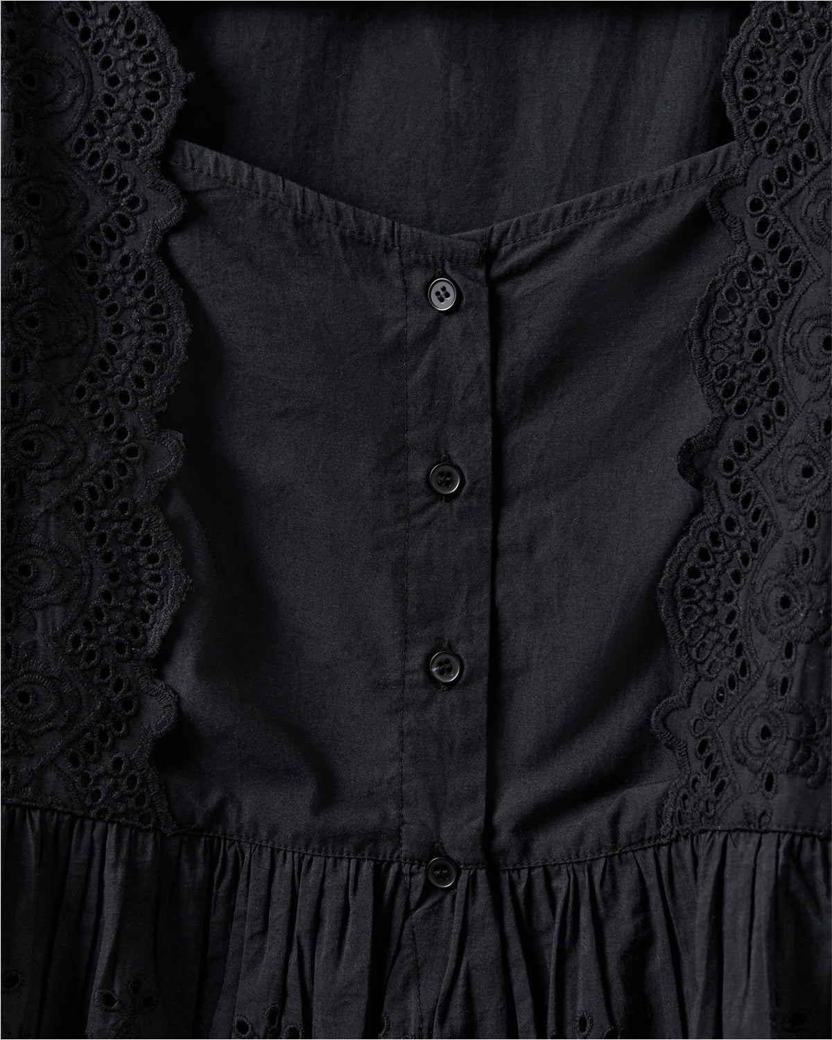 Sofie Schnoor WOMEN ARIASW BRODERIE ANGLAISE SHIRT Shirt 1000 Black