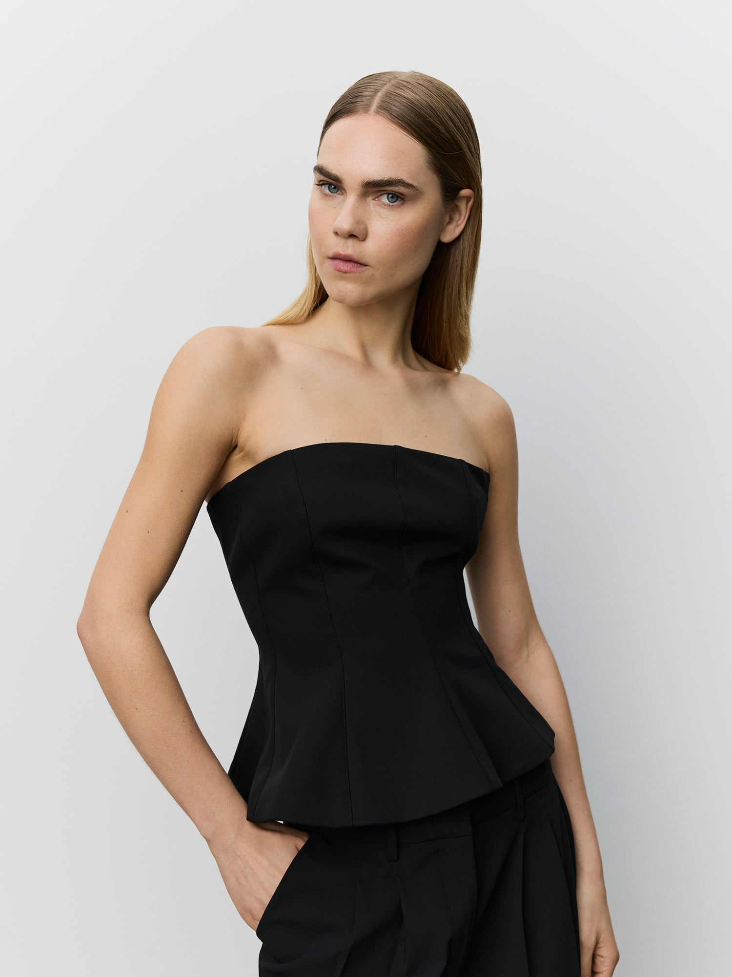 Sofie Schnoor WOMEN AUDESW CORSET TOP Top 1000 Black