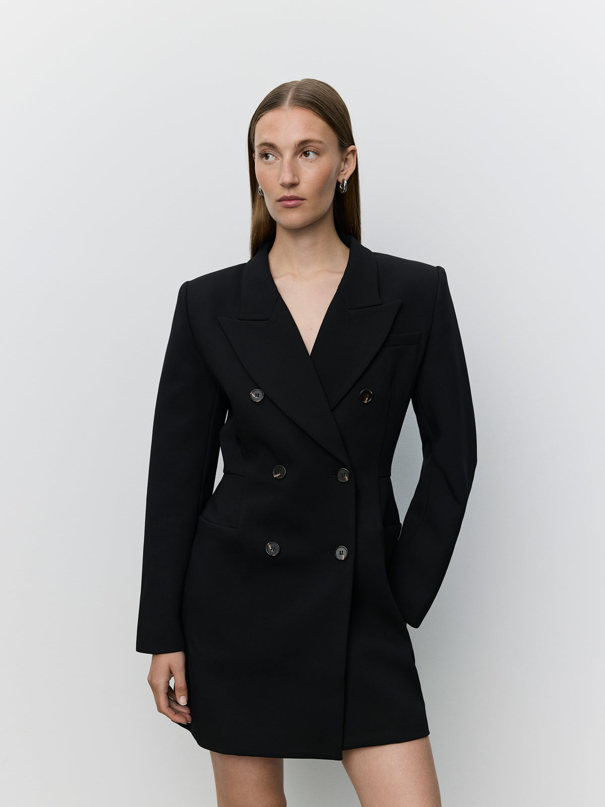 Sofie Schnoor WOMEN AVINORASW FITTED BLAZER DRESS Dress 1000 Black