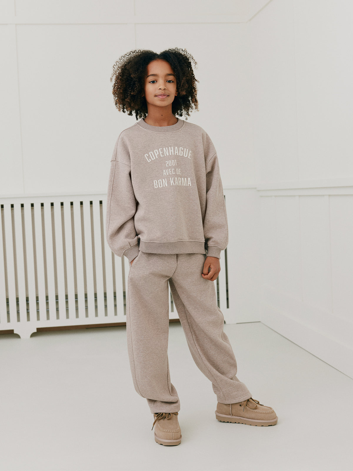 Sofie Schnoor YOUNG BARASY SWEATPANTS Sweatpants 7071 Brown melange