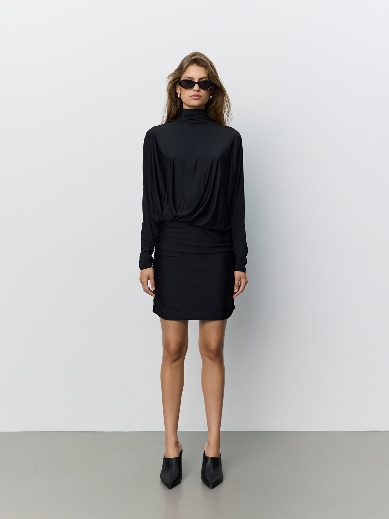Sofie Schnoor WOMEN BATANASW MINI DRESS Dress 1000 Black