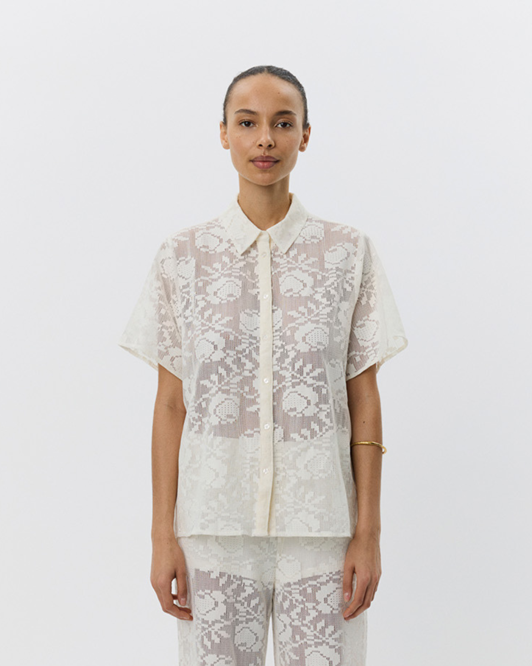 Sofie Schnoor WOMEN BEASW SHIRT Shirt 0101 Off white