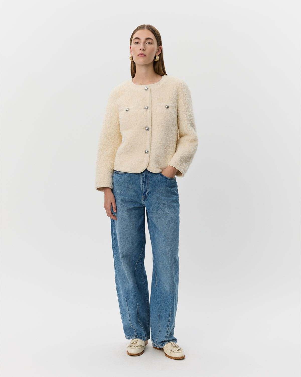 Sofie Schnoor WOMEN BENEDICTESW JACKET Jacket 0101 Off white
