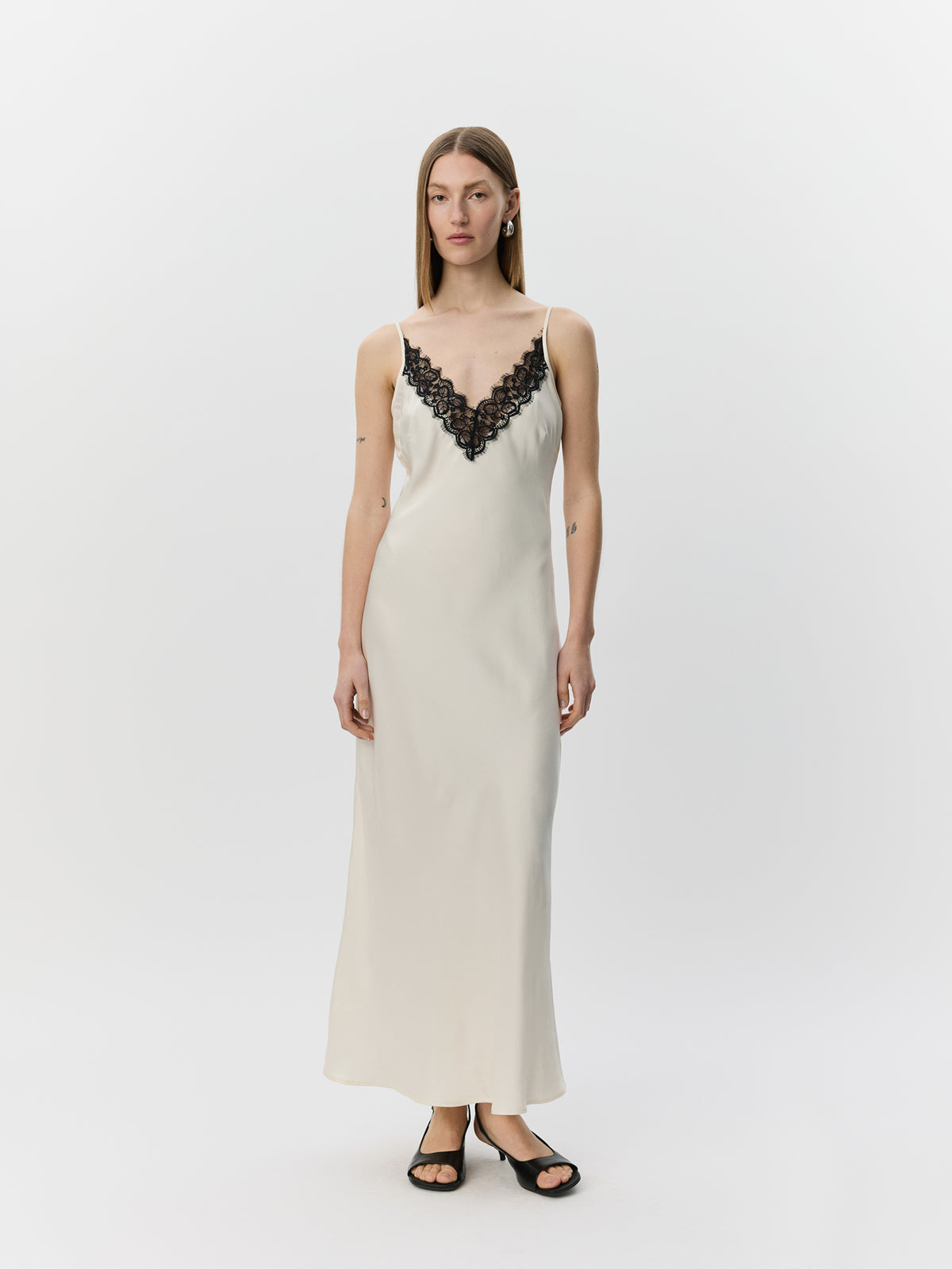 Sofie Schnoor WOMEN BETTSW SLIP DRESS Dress 0159 Cream White