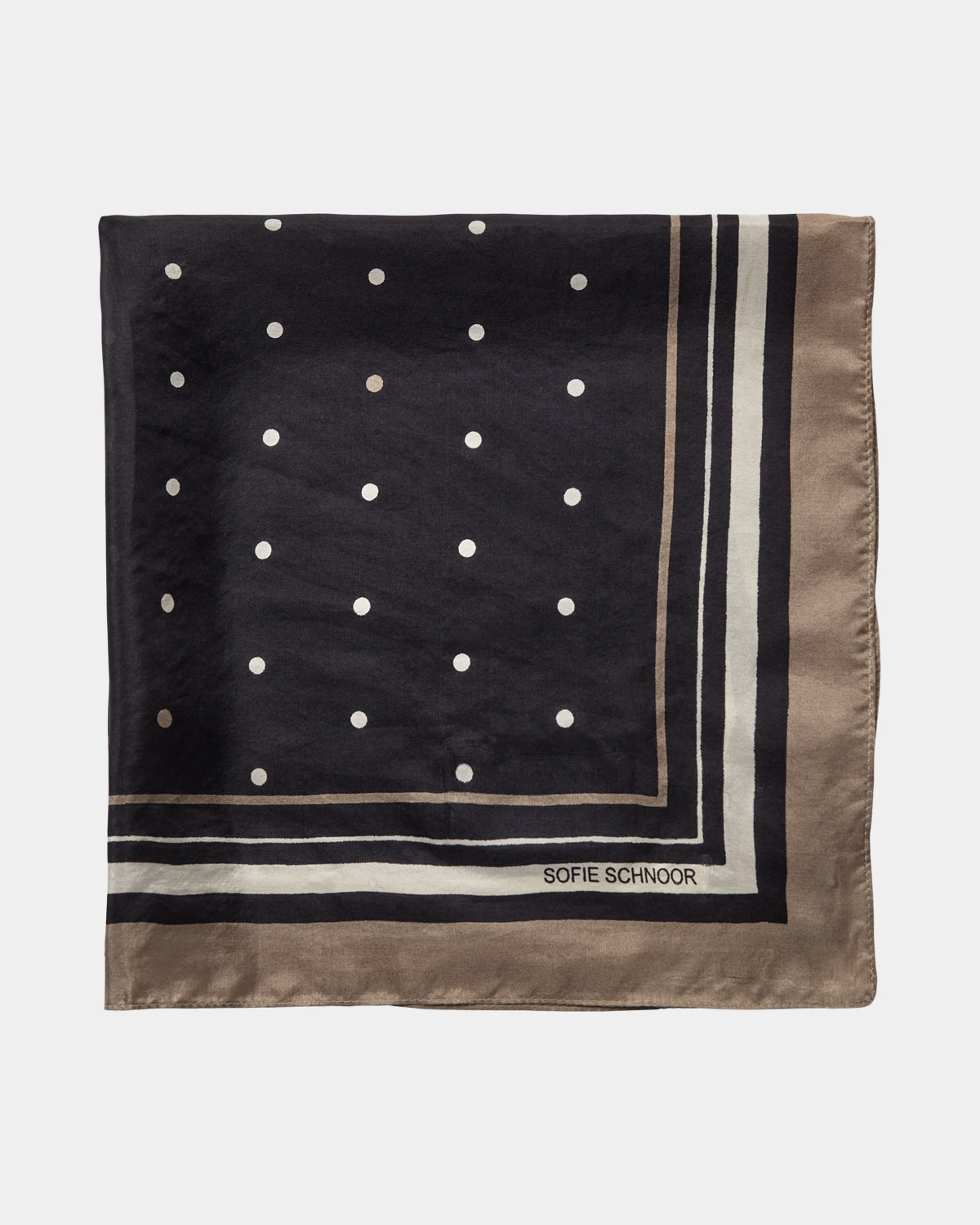Sofie Schnoor WOMEN BETTYSW SCARF Scarf 8051 Dark Grey Striped