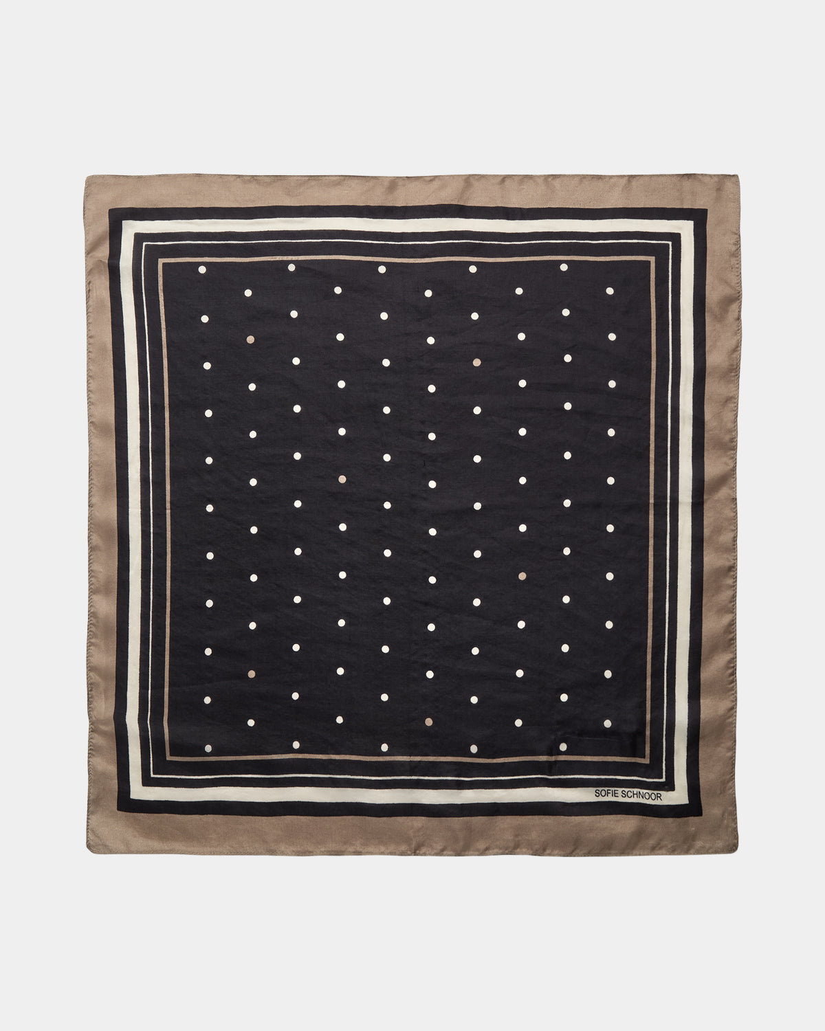Sofie Schnoor WOMEN BETTYSW SCARF Scarf 8051 Dark Grey Striped