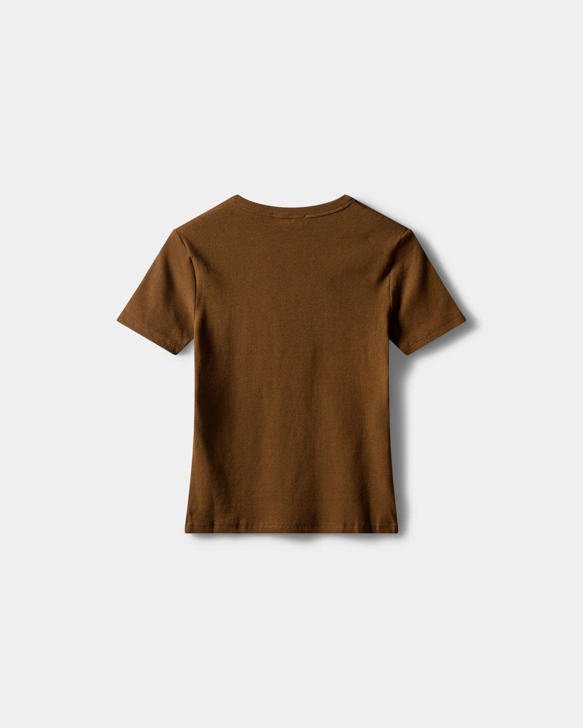 Sofie Schnoor WOMEN BLAKESW RIB BABY TEE T-shirt 7164 Maple Brown