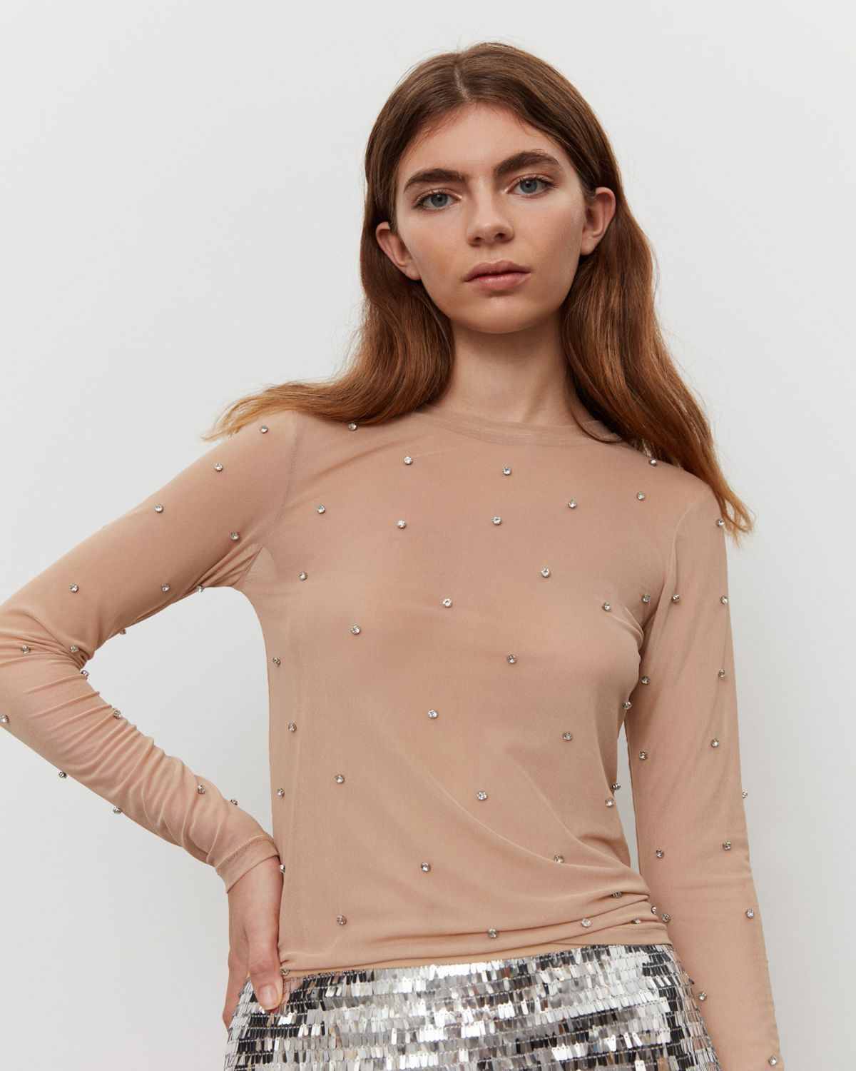 Sofie Schnoor WOMEN BRIELLESW BLOUSE Blouse 7015 Beige