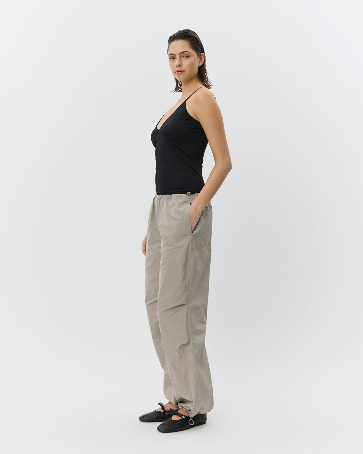 Sofie Schnoor WOMEN BRITTSW TRACK PANTS Trousers 3072 Dusty green