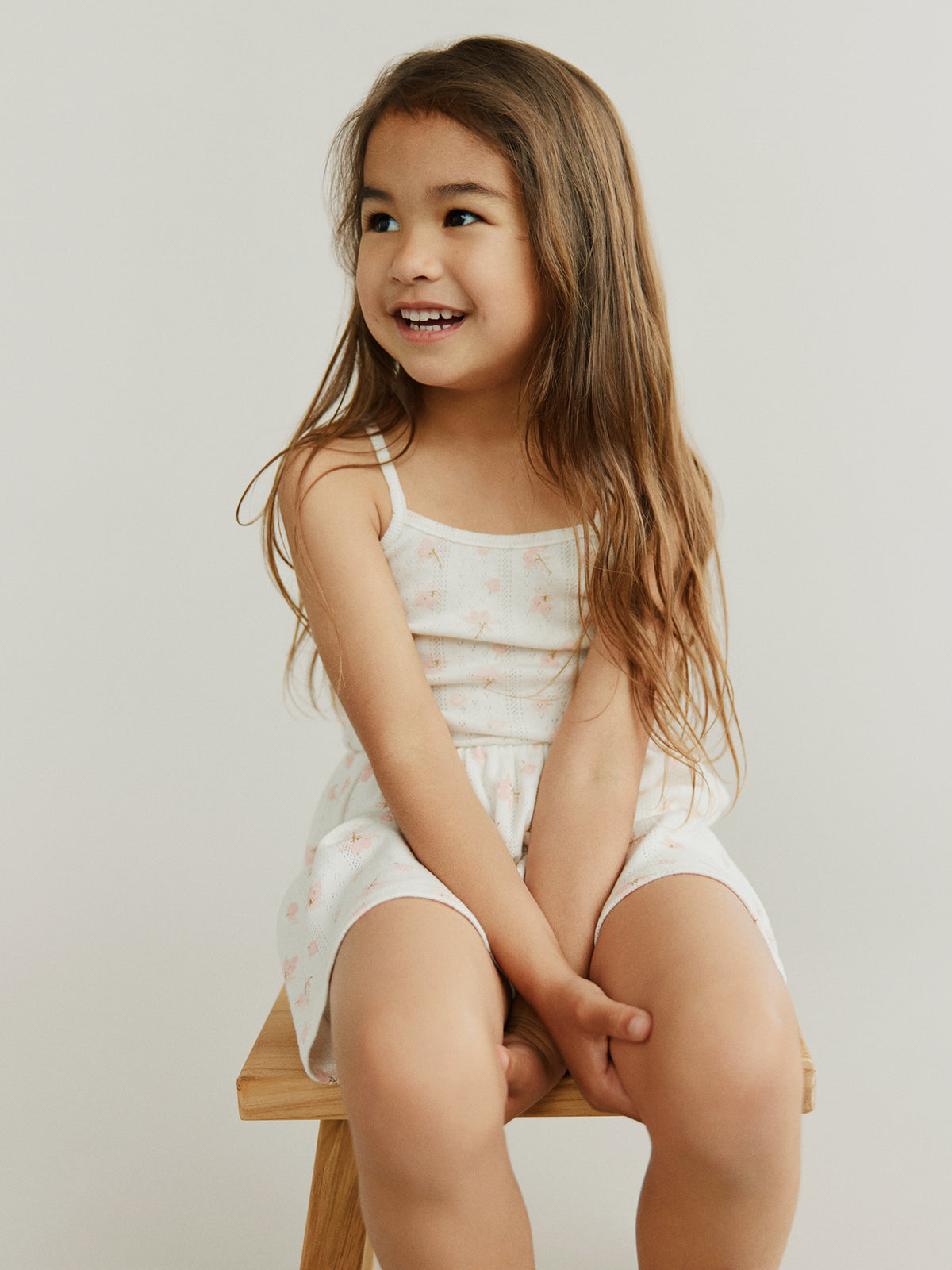 Sofie Schnoor KIDS BobbieKB Dress Dress 9139 Off White - Light Pink