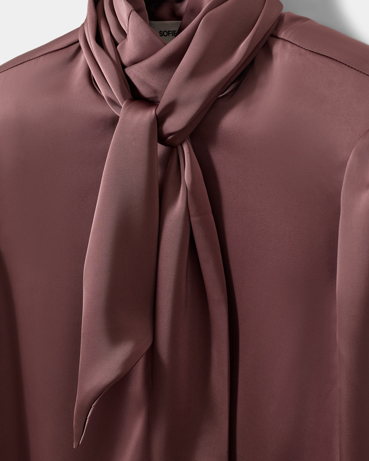 Sofie Schnoor WOMEN CARINASW SATIN SHIRT Blouse 7172 Dusty Plum