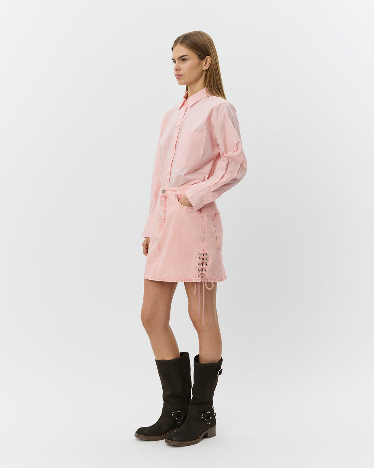 Sofie Schnoor WOMEN CASEYSW DENIM MINI SKIRT Skirt 4072 Light Rose