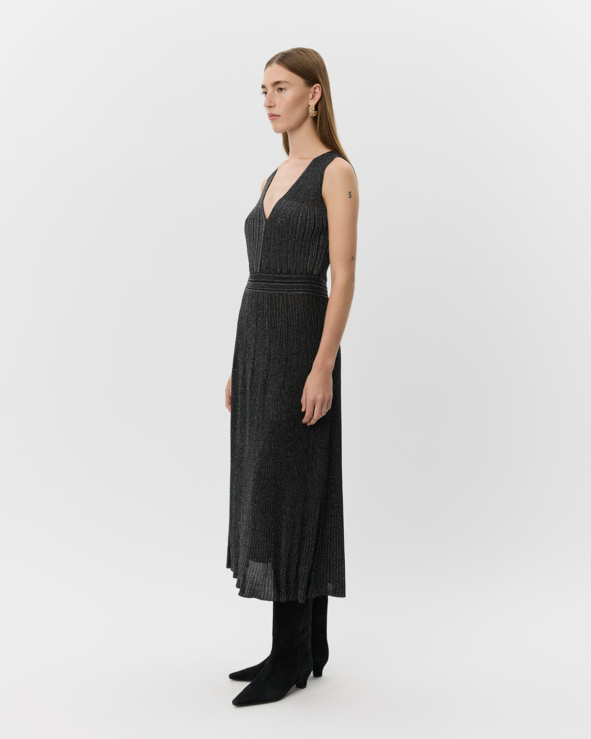 Sofie Schnoor WOMEN CELESTINESW DRESS Dress 1003 Black glitter