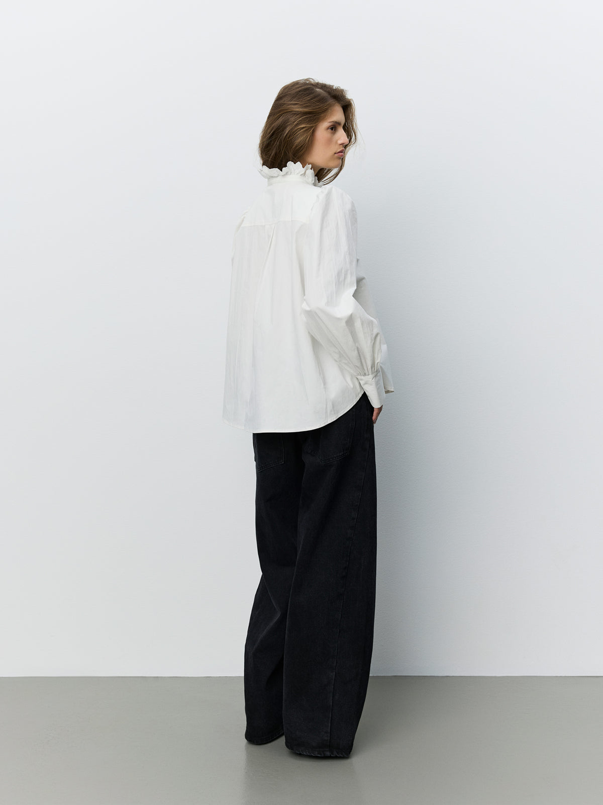 Sofie Schnoor WOMEN CYLIASW EMBROIDERY SHIRT Blouse 0101 Off white