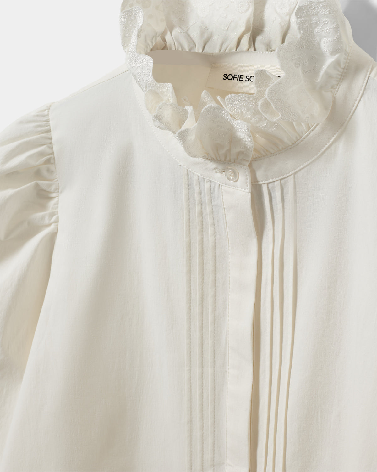 Sofie Schnoor WOMEN CYLIASW EMBROIDERY SHIRT Blouse 0101 Off white