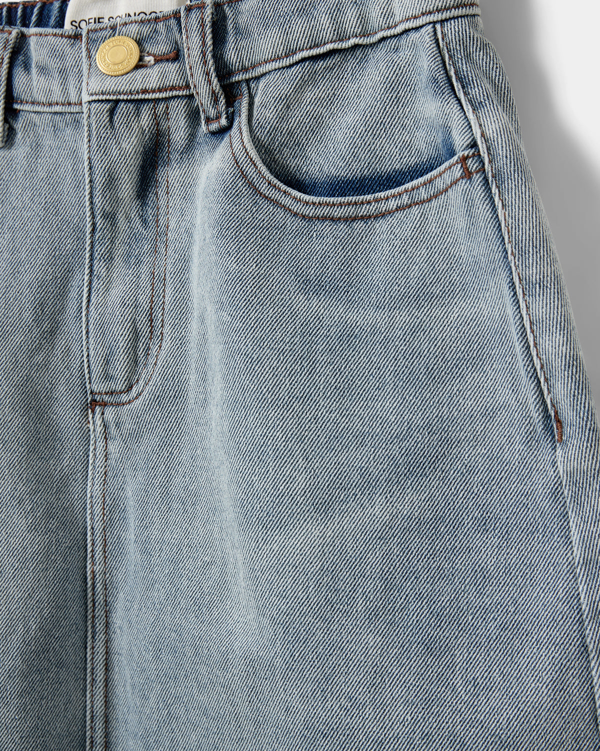 Sofie Schnoor YOUNG CallySY Skirt Skirt 5055 Denim blue
