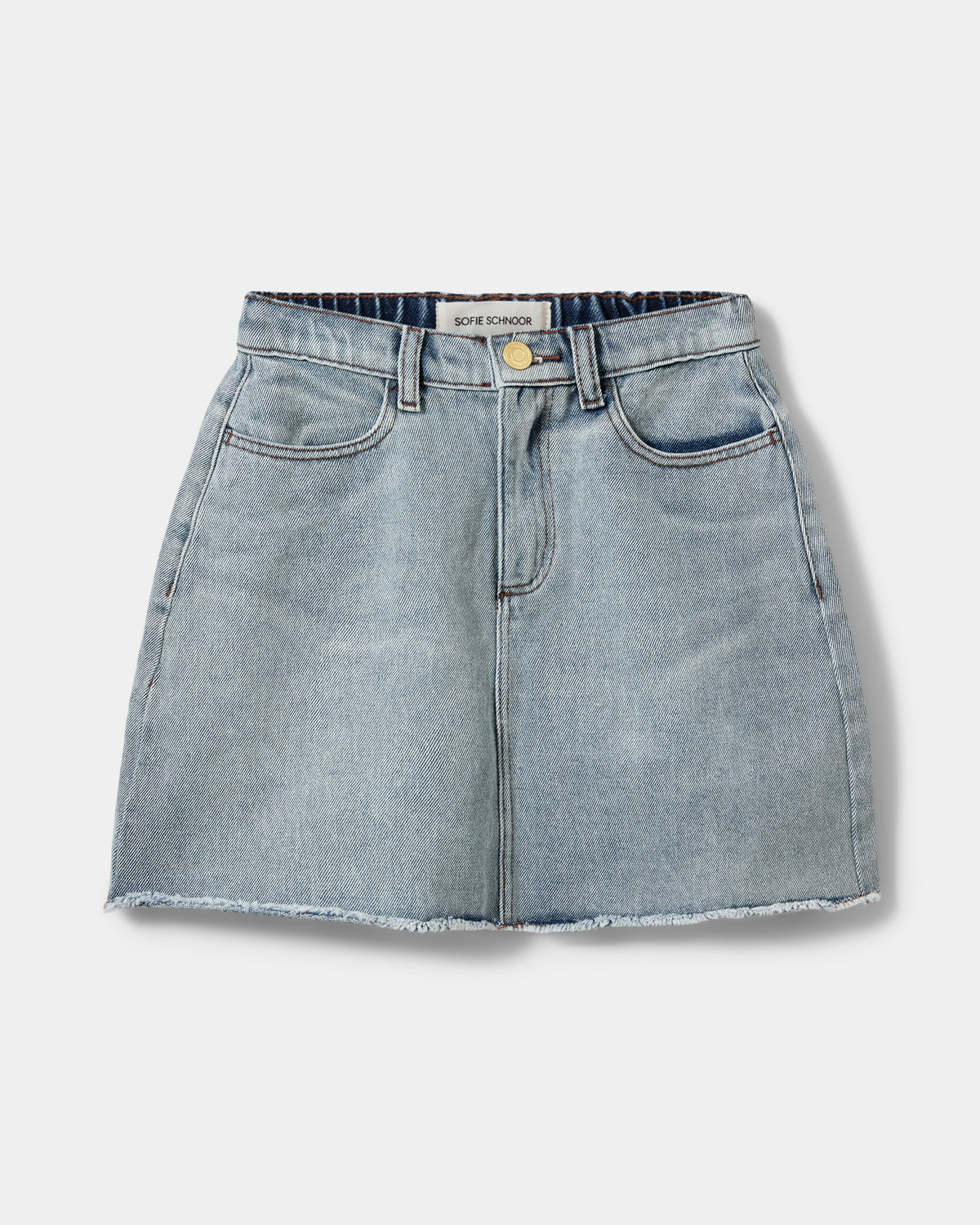Sofie Schnoor YOUNG CallySY Skirt Skirt 5055 Denim blue