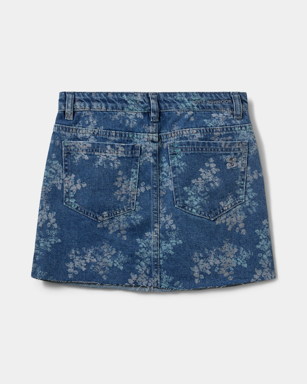 Sofie Schnoor YOUNG CallySY Skirt Skirt 9121 AOP Flower Blue