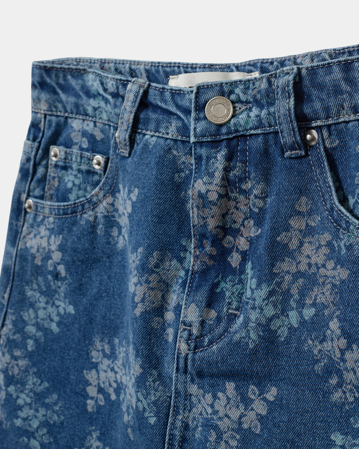 Sofie Schnoor YOUNG CallySY Skirt Skirt 9121 AOP Flower Blue
