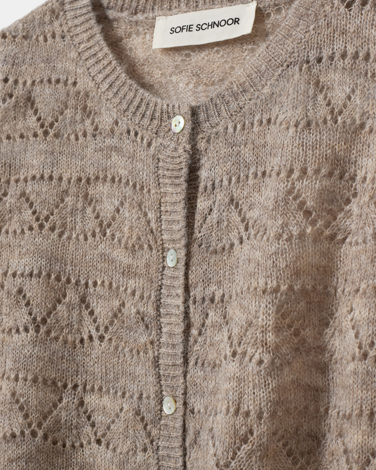 Sofie Schnoor YOUNG CisseSY Cardigan Cardigan 7145 Deer Melange