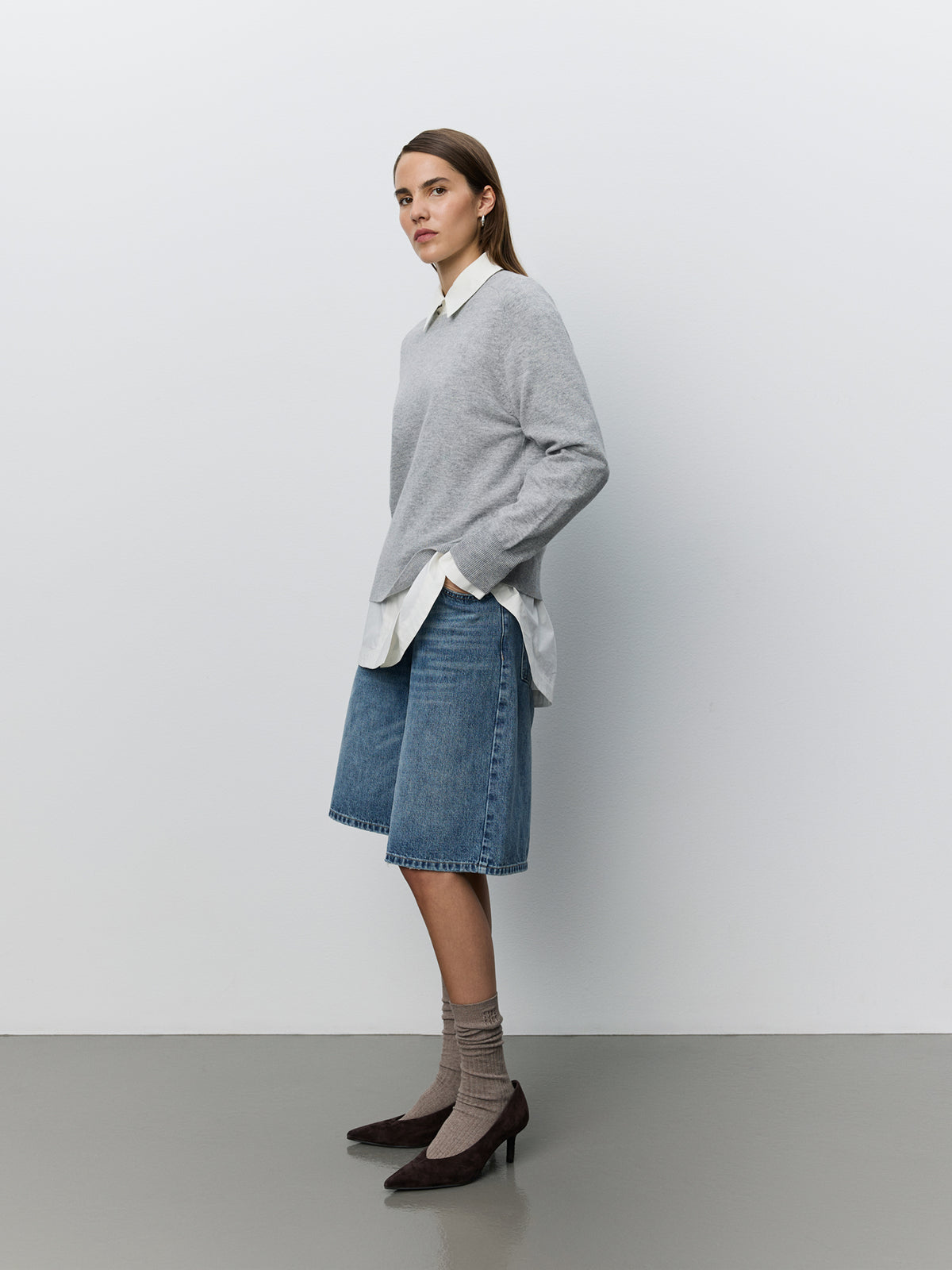 Sofie Schnoor WOMEN DELIASW KNIT Knit 8010 Grey melange