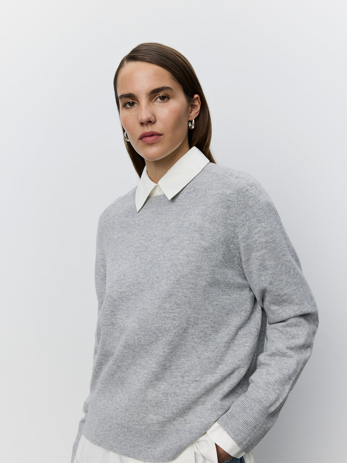Sofie Schnoor WOMEN DELIASW KNIT Knit 8010 Grey melange