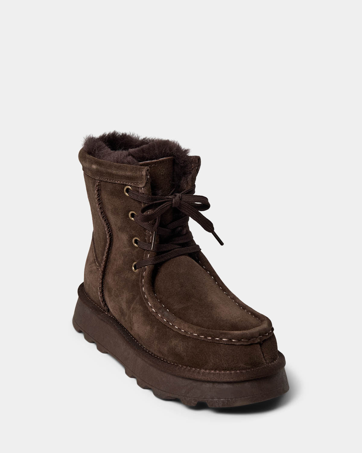 Sofie Schnoor WOMEN DRISESW TEDDY BOOT Teddy boot 7017 Dark brown