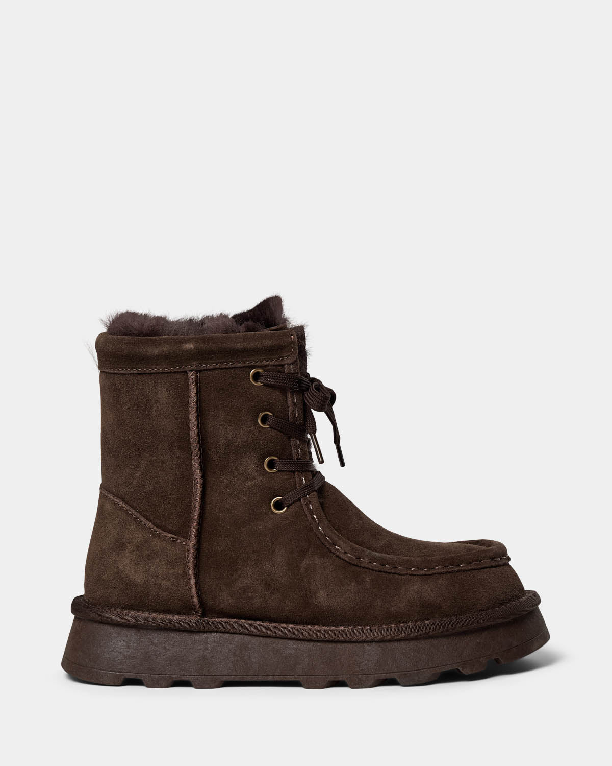 Sofie Schnoor WOMEN DRISESW TEDDY BOOT Teddy boot 7017 Dark brown