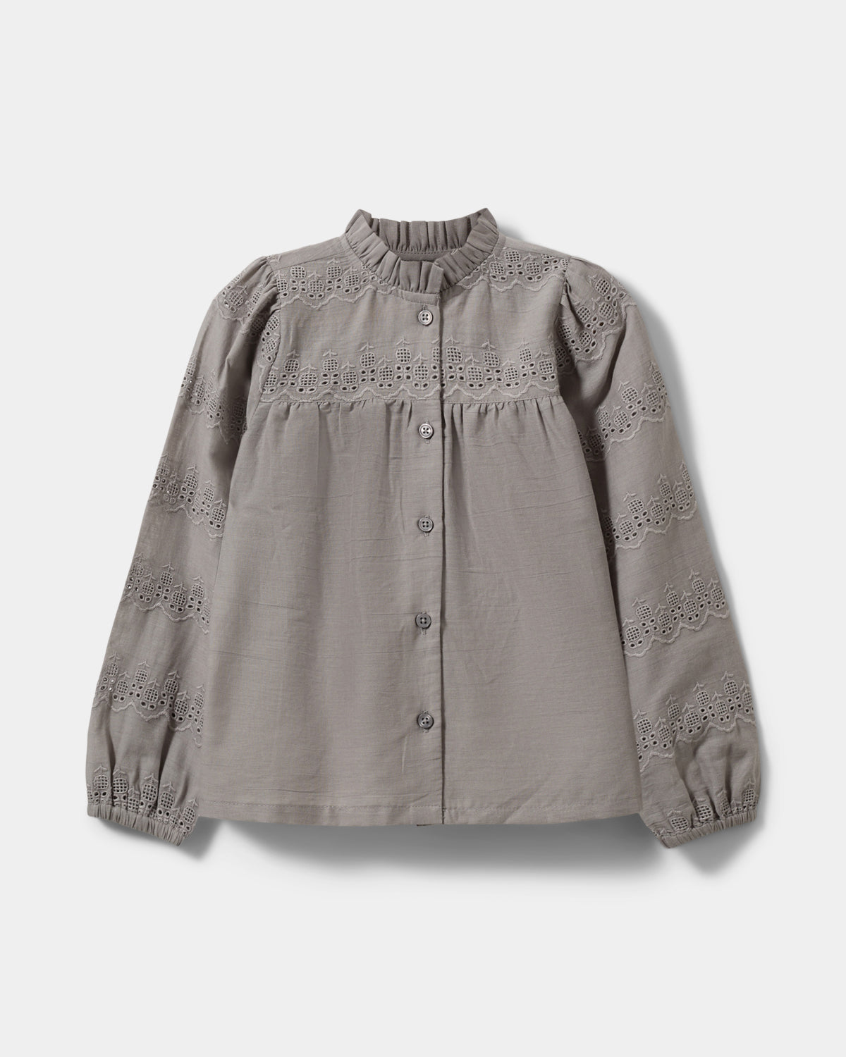 Sofie Schnoor KIDS DagmarKB Shirt Shirt 8052 Stone Grey