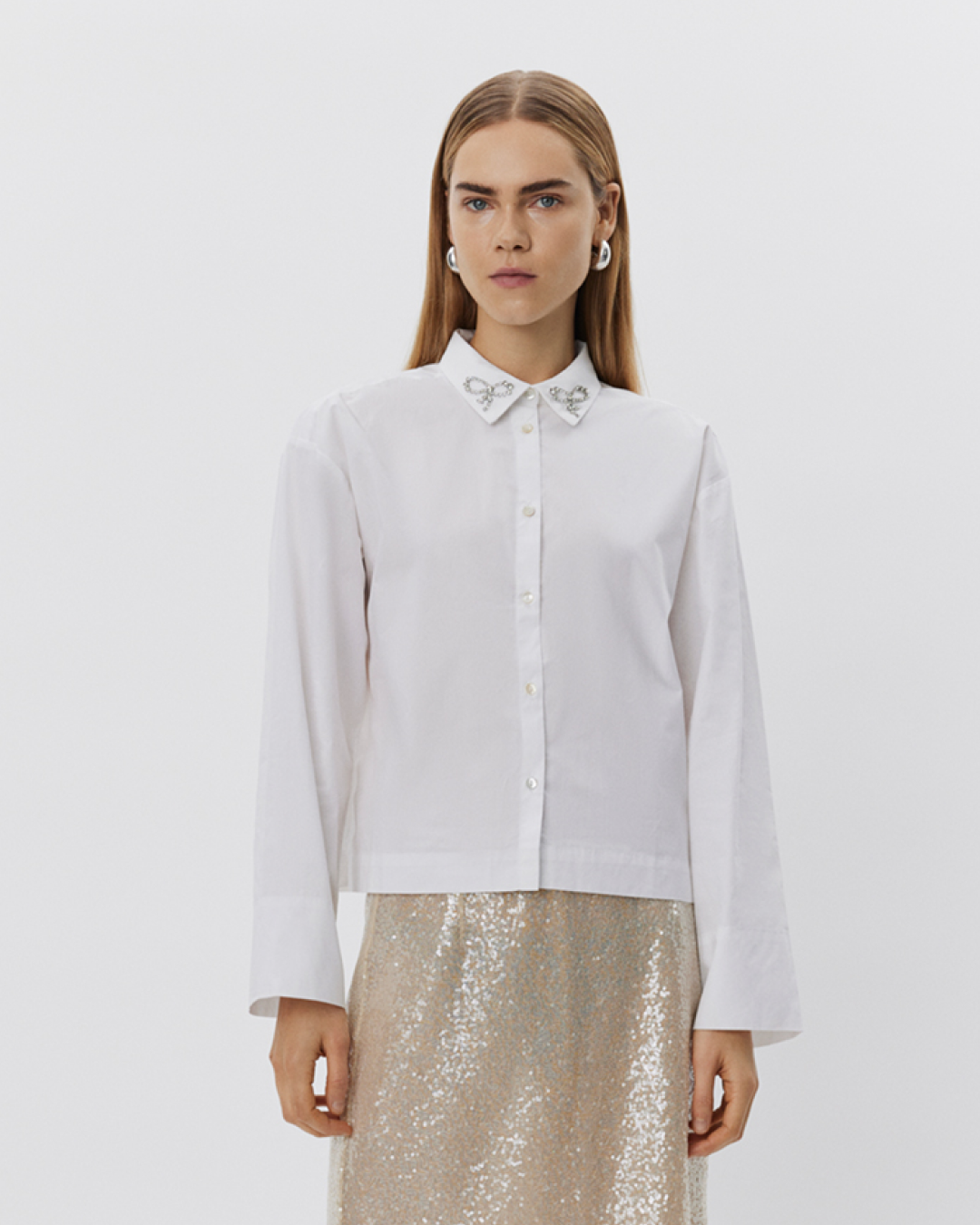 Sofie Schnoor WOMEN ELLIDASW SHIRT Shirt 0132 Brilliant White
