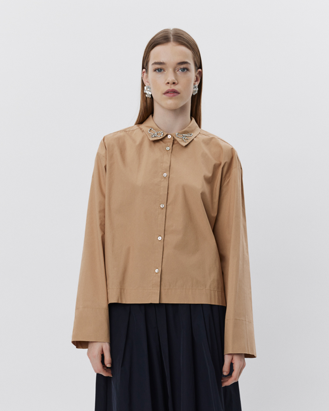 Sofie Schnoor WOMEN ELLIDASW SHIRT Shirt 7012 Camel