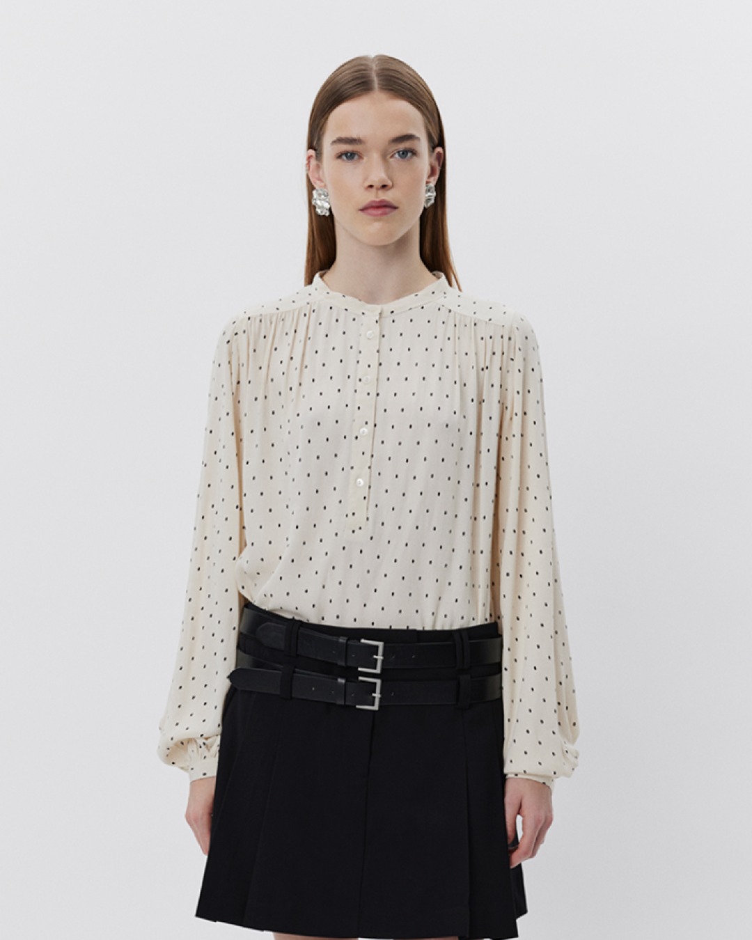 Sofie Schnoor WOMEN ELOISASW BLOUSE Blouse 0101 Off white