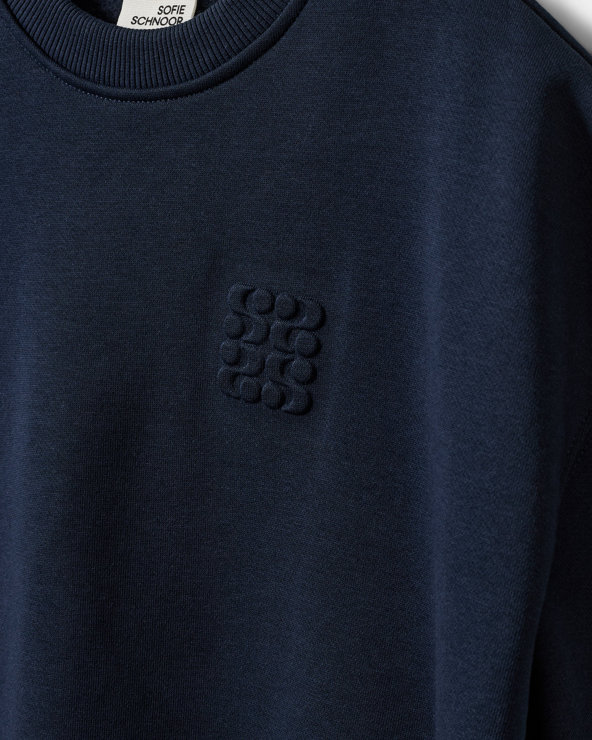 Sofie Schnoor YOUNG ELOISESY SS SWEATSHIRT Sweatshirt 5119 Navy Blue